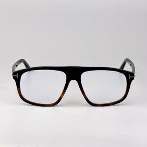 Tom Ford FT5901-B-N Eyeglasses – Black / Havana Blue Light Blocking | Model 056